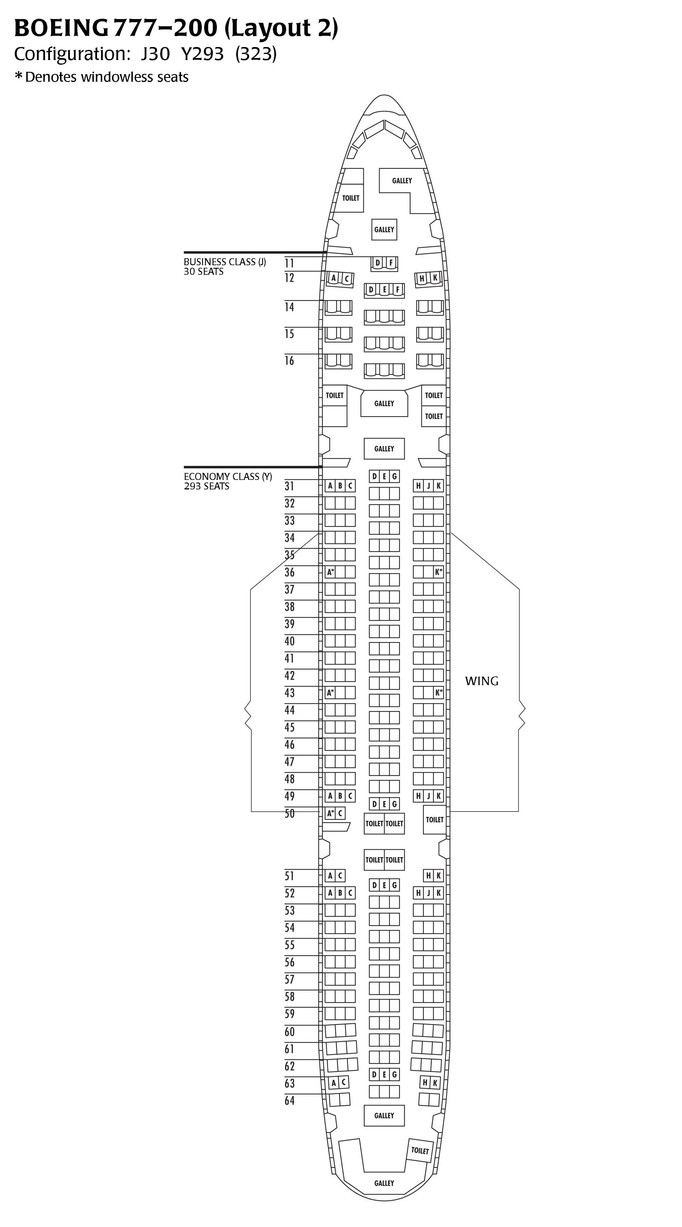 b777-300座位图图片